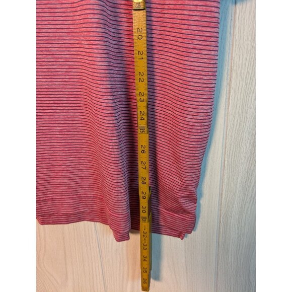 Footjoy FJ Polo Shirt Men's XL Extra Large Red Stripe Golf Performance Athletic - Picture 6 of 6